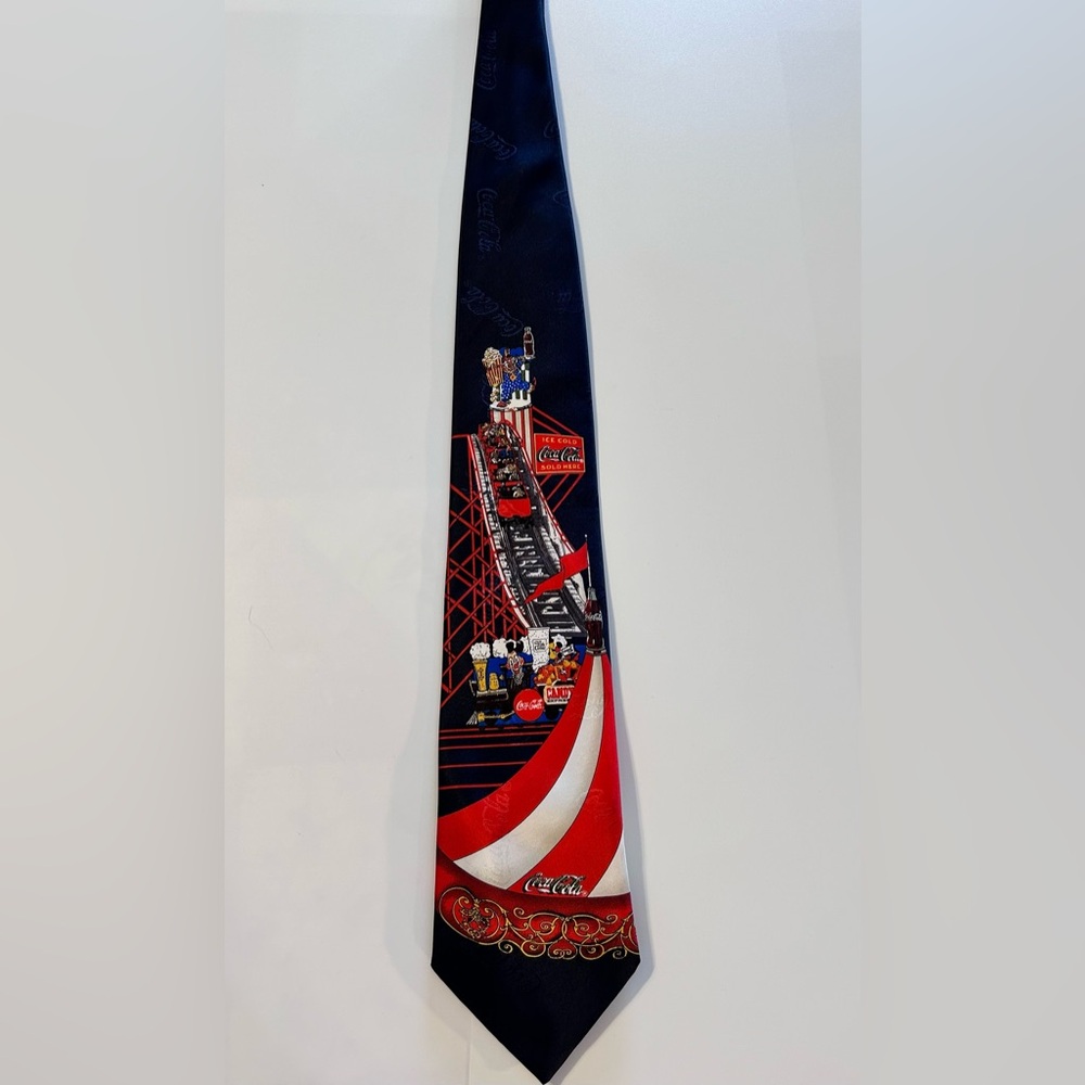 Men’s Novelty Coca Cola Neck Tie